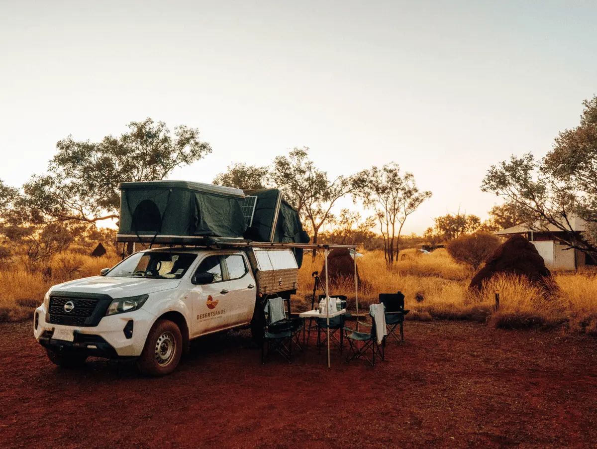 Un viatge per carretera amb un simple campista Wicked - Austràlia